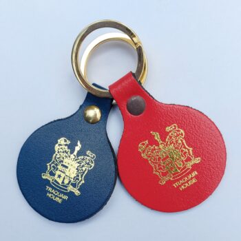 Leather key fob
