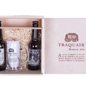 Traquair House Ale Gift Box, with Glass Tankard, UK MAINLAND ONLY