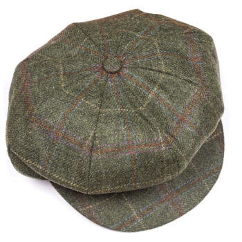 Traquair Tweed Bakers Boy Hat