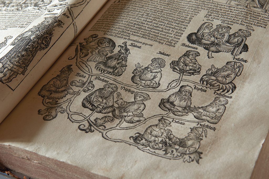 Nurmeberg Chronicle at Traquair