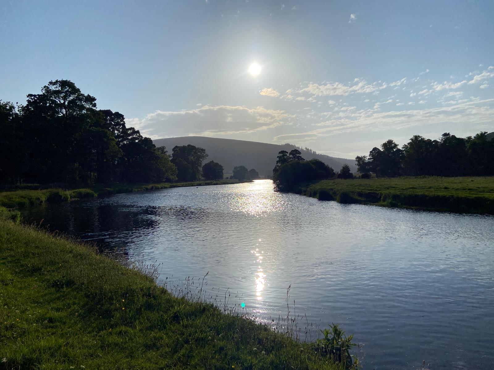 Evening River Swim